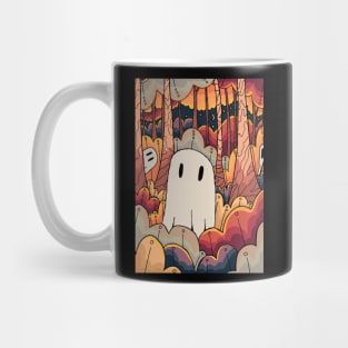 Little ghost forest Mug